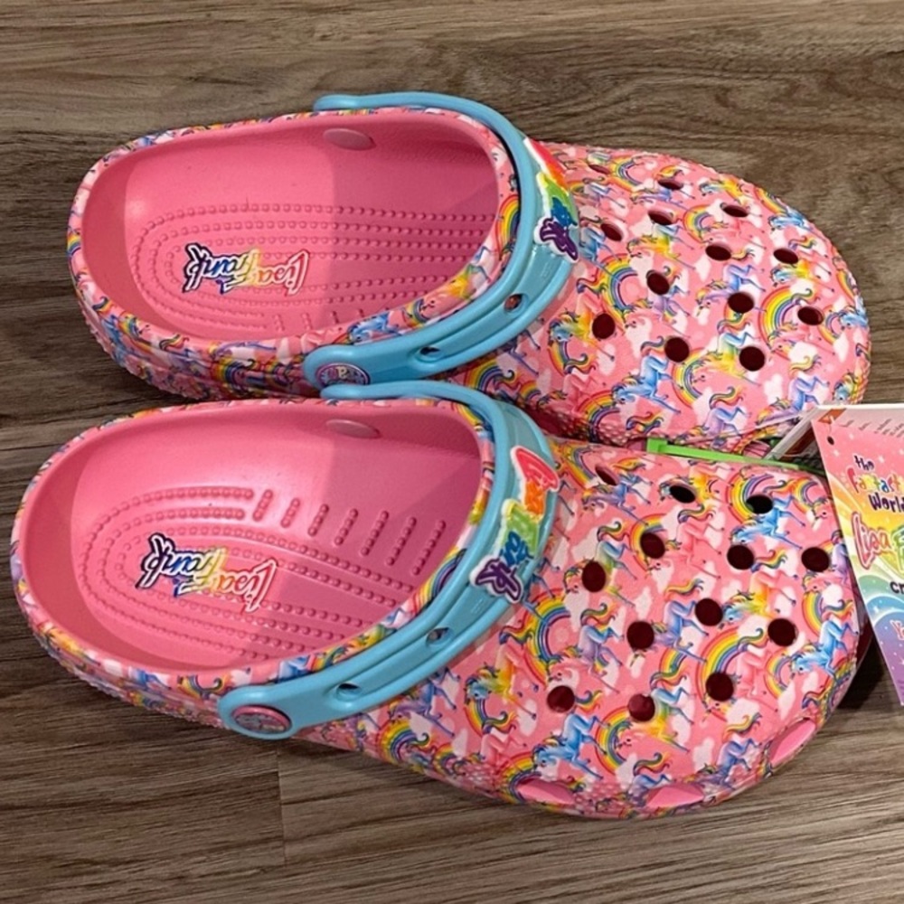 Crocs X Lisa Frank Classic Clog Shoes - Picture 3 of 12